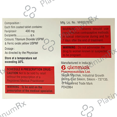 Fabiflu 400 Tablet