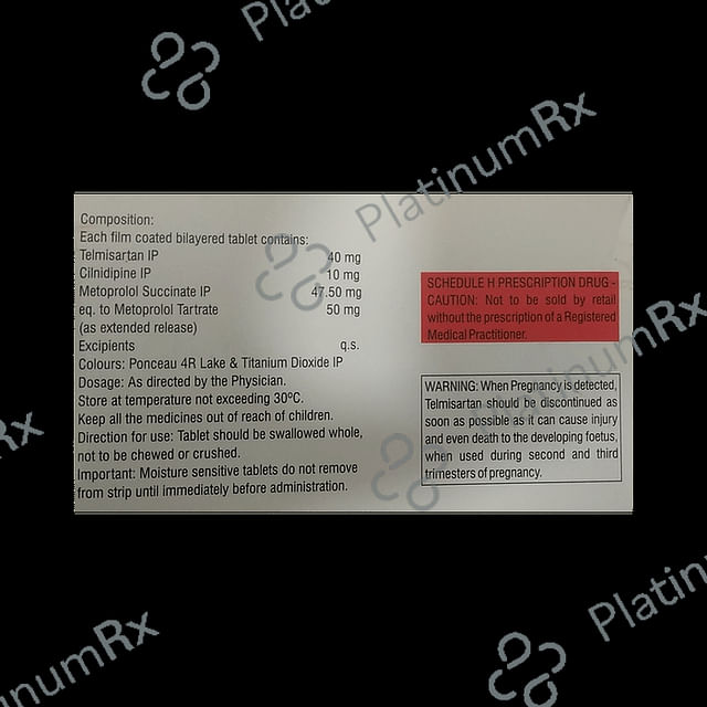 Metosartan LN 50mg Tablet ER 10s