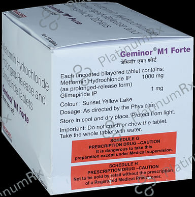 Geminor M1 Forte 1/1000mg Tablet PR 15s