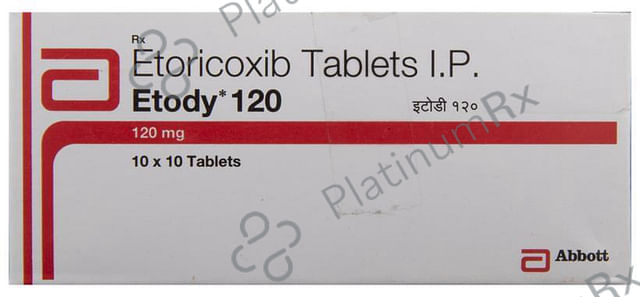 Etody 120mg Tablet 10s