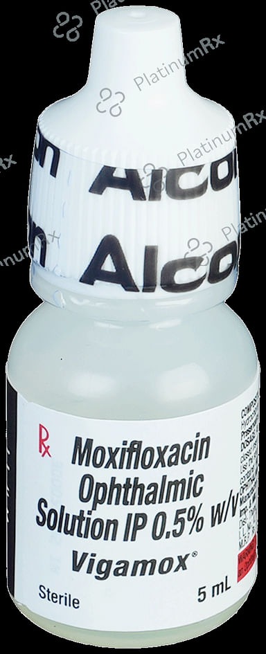 Vigamox 0.5% Ophthalmic Solution 5ml