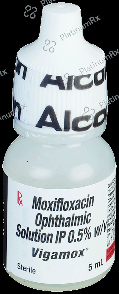 Vigamox 0.5% Ophthalmic Solution 5ml
