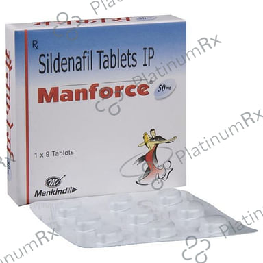 Manforce 50mg Tablet 9s