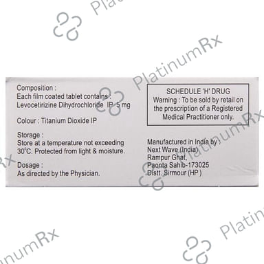Lecope 5mg Tablet 10s