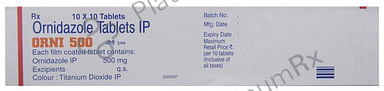 ORNI 500mg Tablet 10s