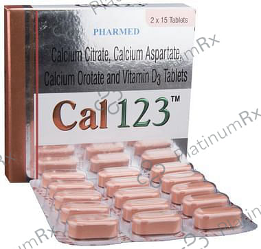 Cal 123 Tablet 15s