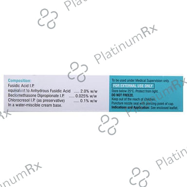 Fusiwal B Cream 10gm