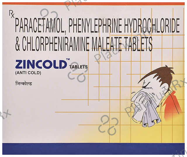 Zincold 2/500/10mg Tablet 15s