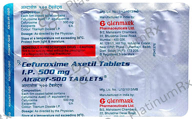 Altacef 500mg Tablet 10s
