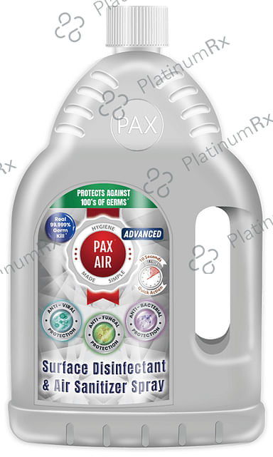 PaxAir Advanced Surface Disinfectant & Air Sanitizer Spray 2 Ltr