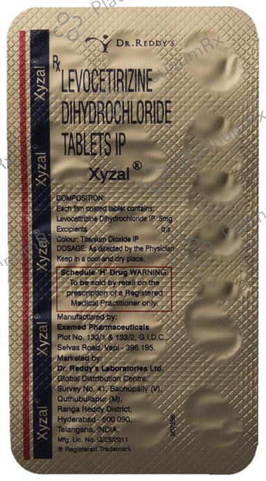 Xyzal 5mg Tablet 15s