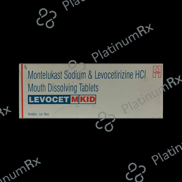 Levocet M 2.5/4mg Kid Tablet MD 10s
