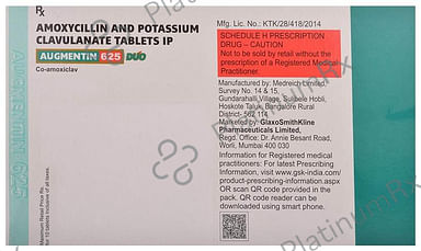 Augmentin Duo 625mg Tablet 10s