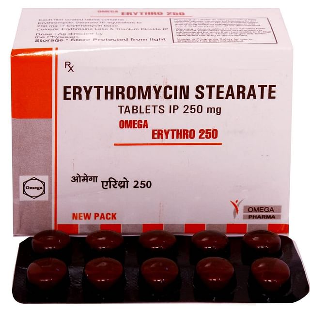 Erythro 250mg Tablet 10s