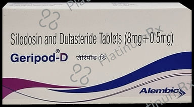 Geripod D 0.5/8mg Tablet 10s