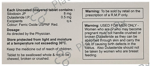 Geripod D 0.5/8mg Tablet 10s