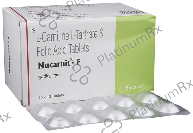 Nucarnit F 500mg/1500mcg Tablet 10s