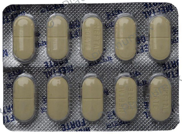 Meftal Forte 500/325mg Tablet 10s