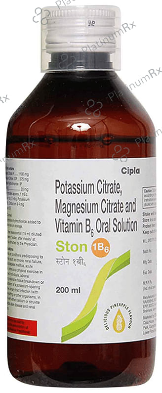 Ston 1B6 Oral Solution Delicious Pineapple 200ml