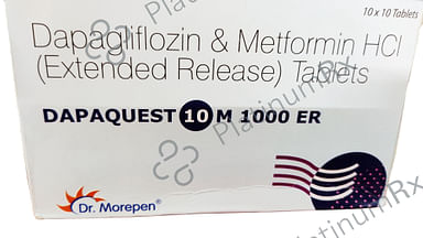 Dapaquest M 10/1000mg ER Tablet 10s