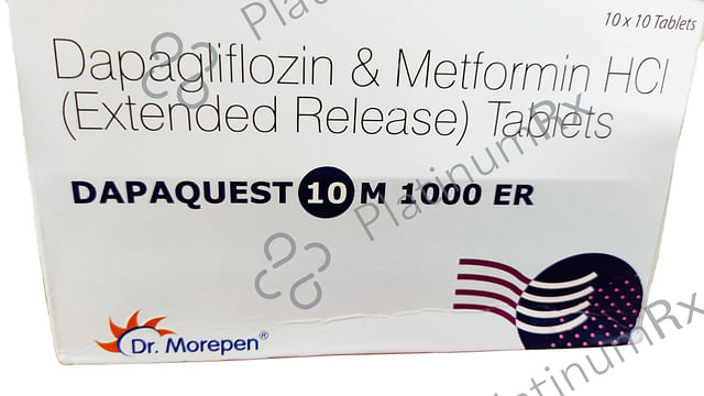 Dapaquest M 10/1000mg ER Tablet 10s