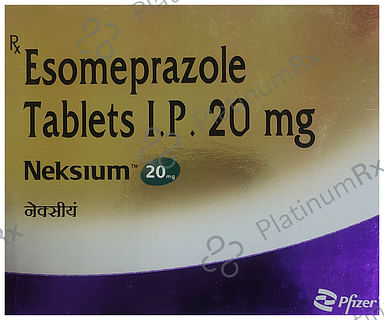 Neksium 20mg Tablet 15s