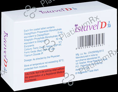 Istavel D 5/50mg Tablet 15s