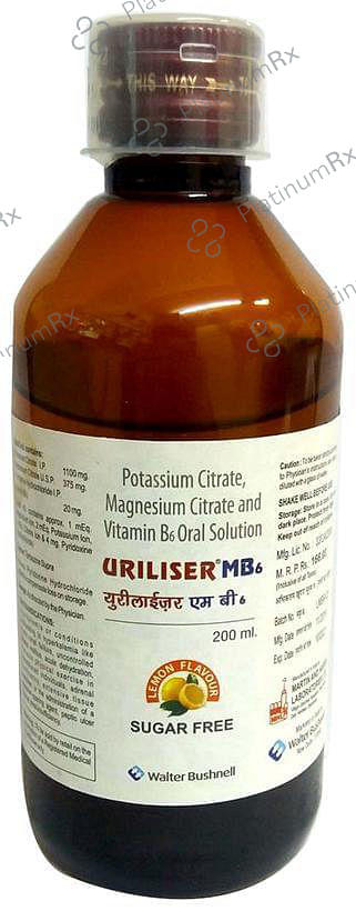 Uriliser MB6 Oral Solution 200ml