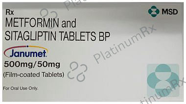 Janumet 50/500mg Tablet 15s