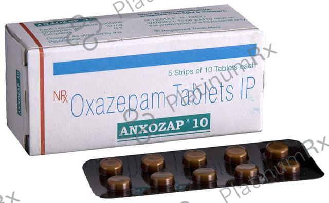 Anxozap 10mg Tablet 10s