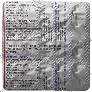 Sysron NCR 15mg Tablet 5s