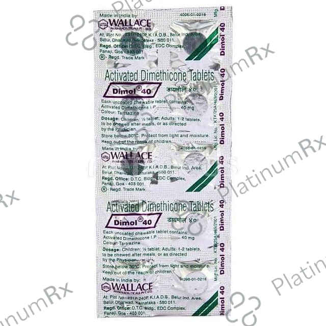 Dimol 40mg Tablet 10s