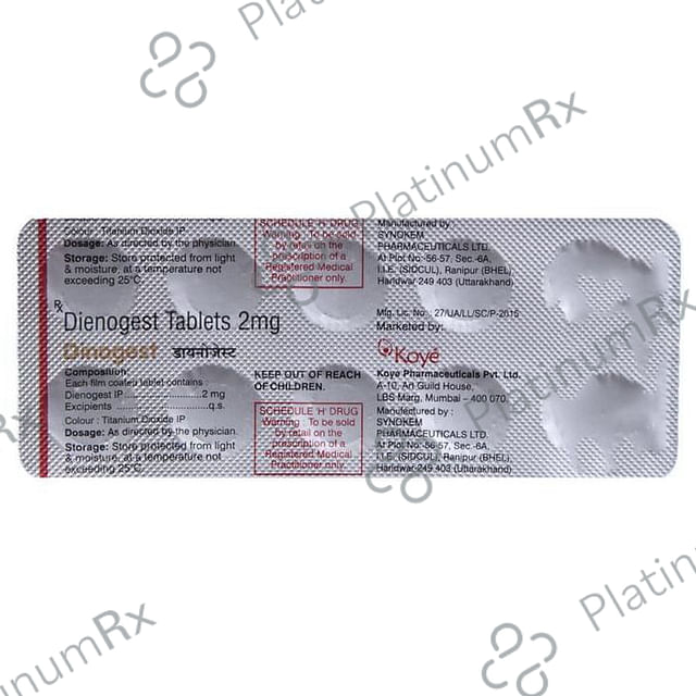 Dinogest 2mg Tablet 10s
