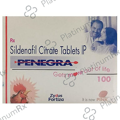 Penegra 100mg Tablet 4s