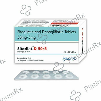 Sitadiet D 50/5mg Tablet 10s