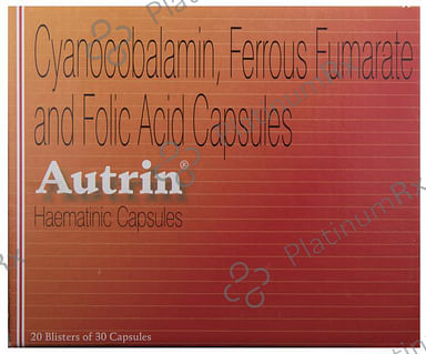 Autrin 300mg/1500/15mcg Capsule 30s