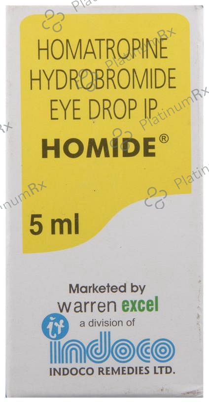 Homide 2% Eye Drop 5ml
