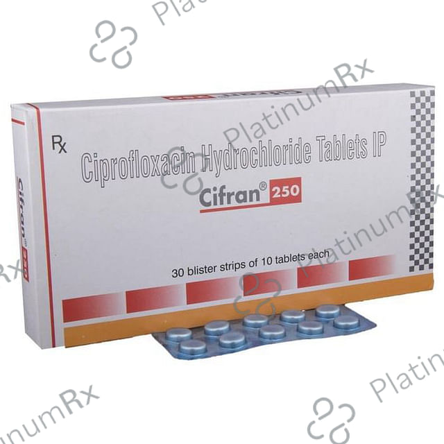 Cifran 250mg Tablet 10s