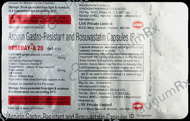 Roseday A 20/75mg Capsule 10s