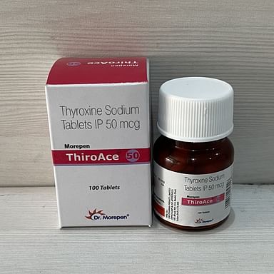 Thiroace 50mcg Tablet 100s