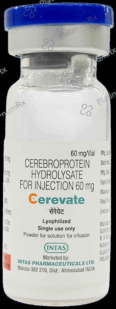 Cerevate 60mg Injection 1s