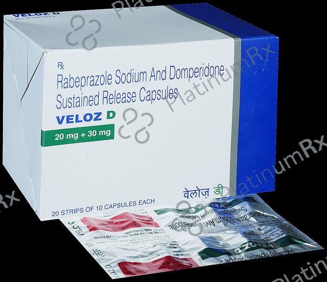 Veloz D 30/20mg Capsule SR 10s