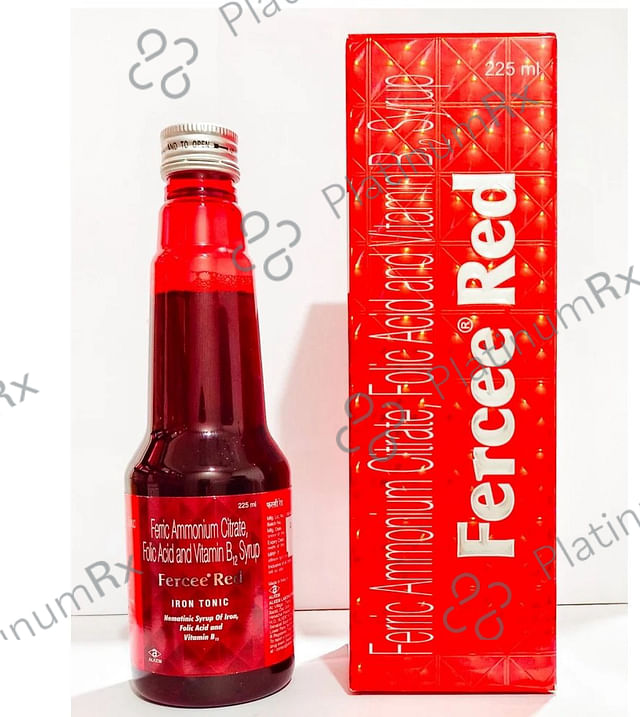Fercee Red 7.5mcg/32.8/0.5mg Syrup 225ml