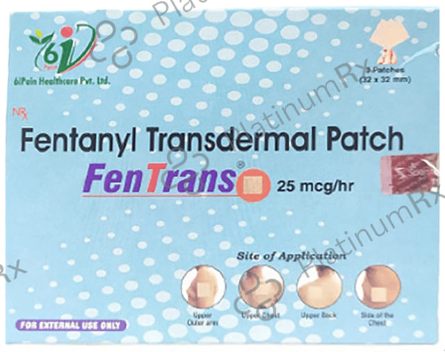 Fentrans 25mcg Transdermal Patch
