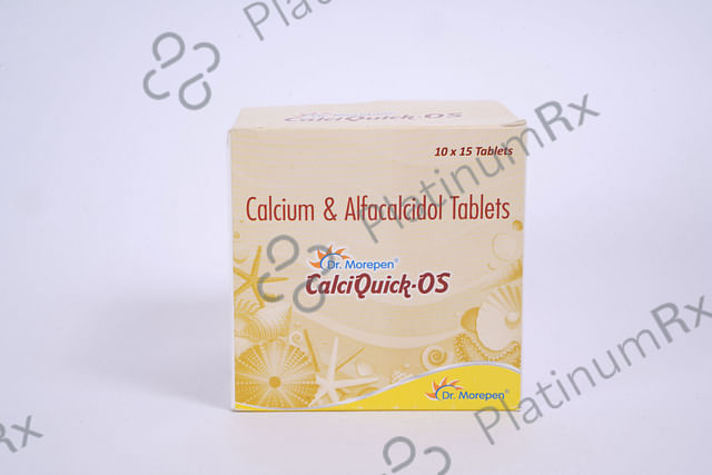 Calciquick OS 0.25mcg/500mg Tablet 15s
