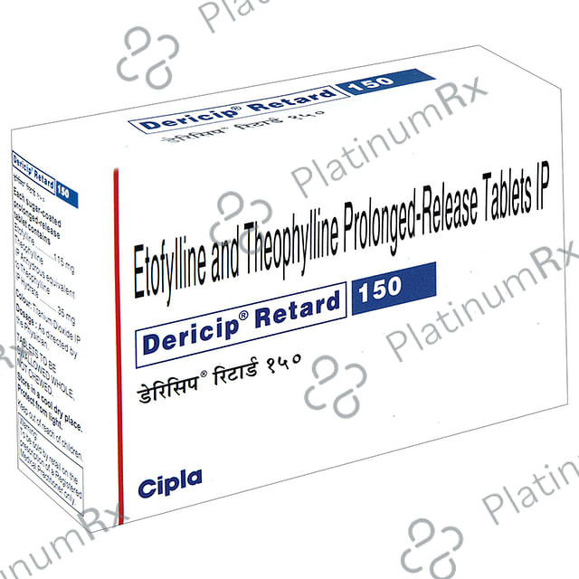 Dericip 150mg Retard PR Tablet 10s