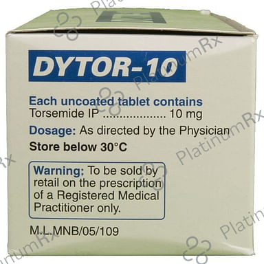 Dytor 10mg Tablet 15s