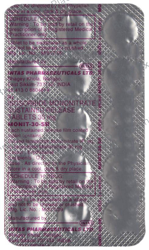 Monit SR 30mg Tablet 15s