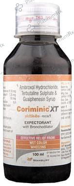 Coriminic XT 20/50/1.25mg Expectorant 100ml