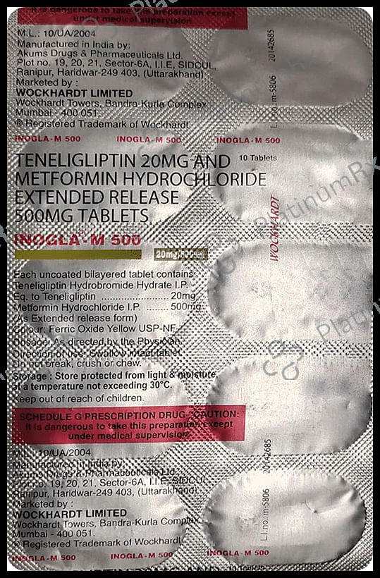 Inogla-M 500 Tablet ER